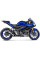 Глушник мотоцикловий Akrapovič Slip-On Line Yamaha MT-03 (16-21)/ YZF-R25 (14-21)/ YZF-R3 (15-21) нержавіюча сталь