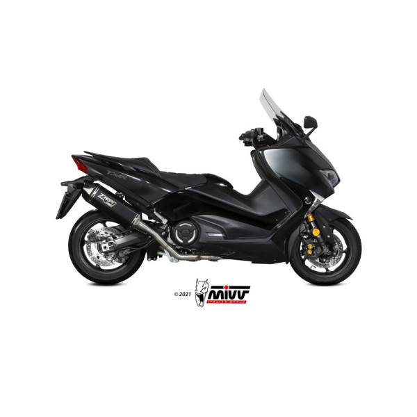Повний вихлопний системи (Speed Edge) MIVV для Yamaha T-Max 530 (17-19) / 560 (20-21) чорний