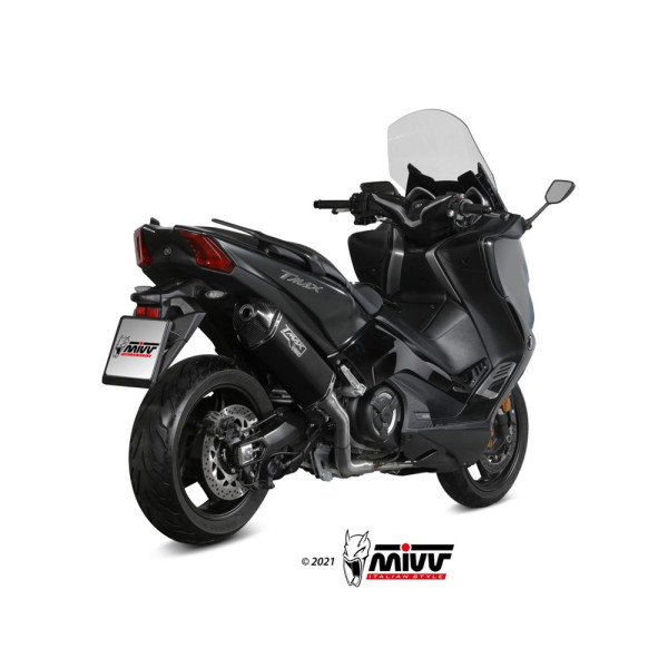 Повний вихлопний системи (Speed Edge) MIVV для Yamaha T-Max 530 (17-19) / 560 (20-21) чорний