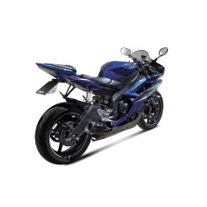 Глушник мотоцикловий Slip-On Line (Suono) MIVV для Yamaha YZF-R6 (06-16) чорний