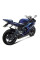 Глушник мотоцикловий Slip-On Line (Suono) MIVV для Yamaha YZF-R6 (06-16) чорний