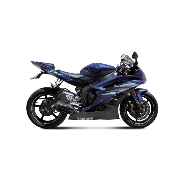 Глушник мотоцикловий Slip-On Line (Suono) MIVV для Yamaha YZF-R6 (06-16) чорний