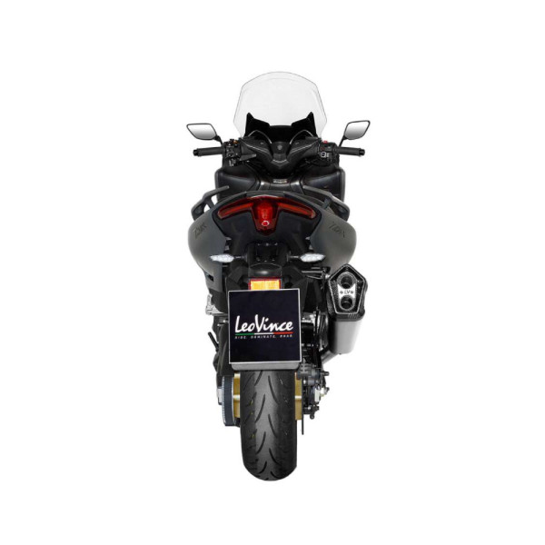 Повний вихлопний система LeoVince LV-12 Slip-On, Нержавіюча сталь для Yamaha T-Max 560/Tech Max 20-