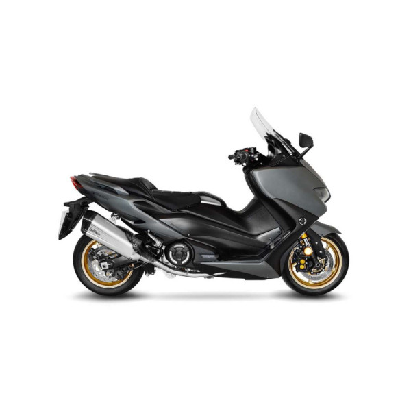 Повний вихлопний система LeoVince LV-12 Slip-On, Нержавіюча сталь для Yamaha T-Max 560/Tech Max 20-