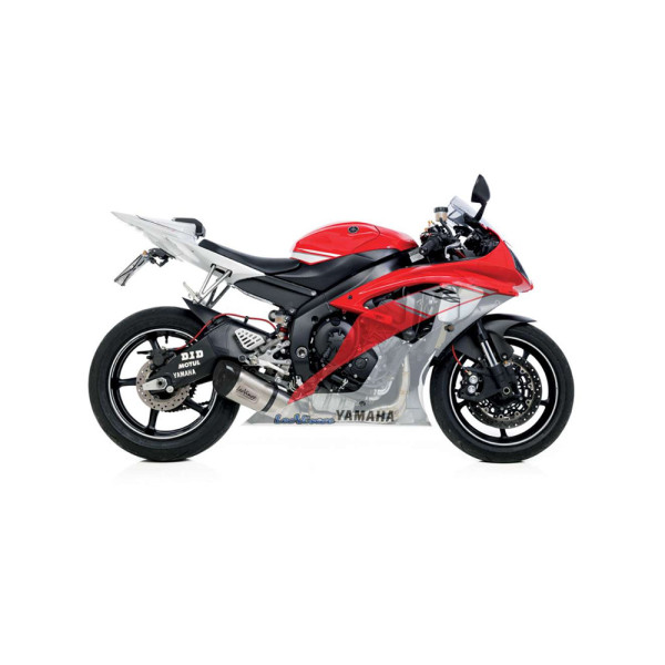 Повний вихлопний тракт LeoVince Factory S Титан для Yamaha YZF-R6 (06-21)