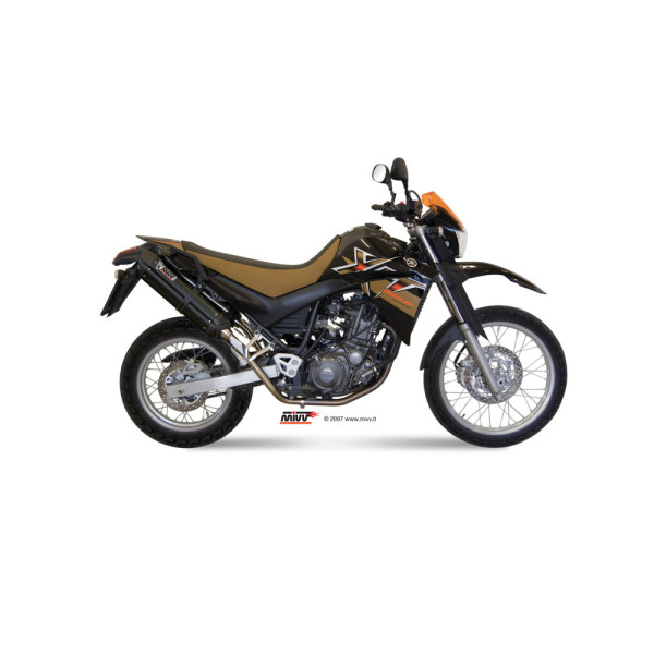 Вихлопні системи Slip-On Line (Suono) MIVV для Yamaha XT660 R / X (04-16) чорні