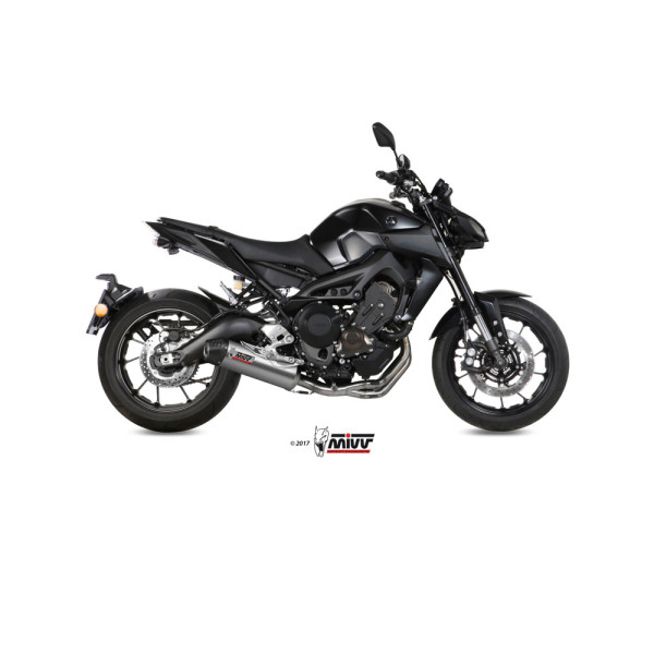 Повний вихлопний колектор (Oval) MIVV для Yamaha MT-09 / FZ-09 (13-20) титановий
