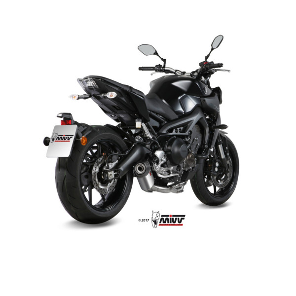 Повний вихлопний колектор (Oval) MIVV для Yamaha MT-09 / FZ-09 (13-20) титановий