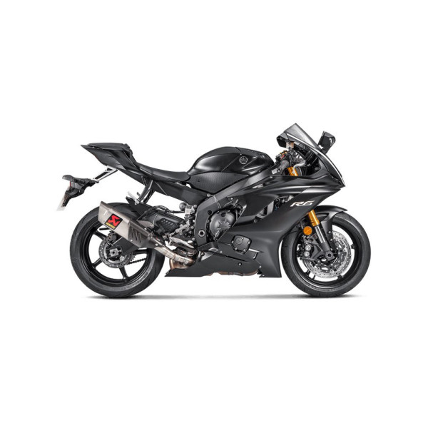 Глушник мотоцикловий Slip-On Line Титан Akrapović до Yamaha YZF-R6 17-
