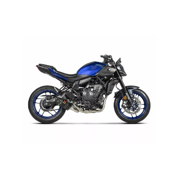 Повний вихлопний комплекс Akrapović Yamaha MT-07/ Y-AMT (25) карбоновий без гомологації