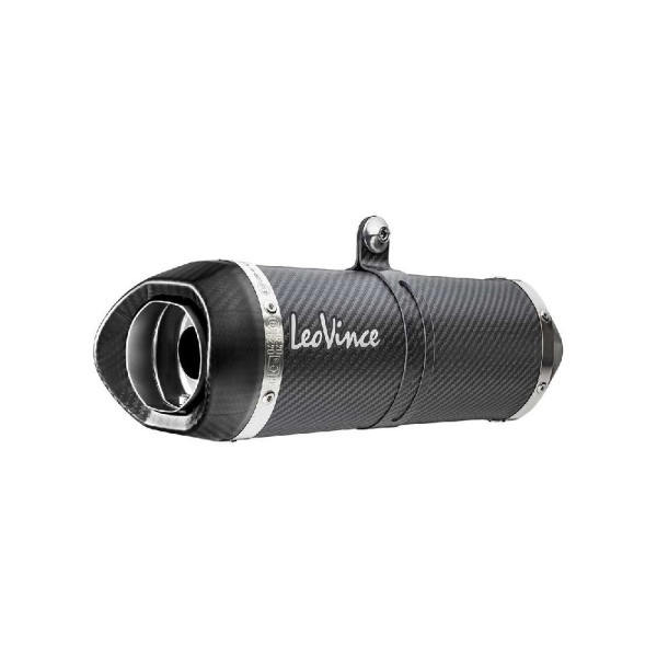Повний вихлопний система LeoVince LV One Evo Yamaha MT-07 (21-)/ XSR 700 (21-)/ YZF-R7 (21-) чорний вуглецеве волокно