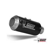 Глушник мотоцикловий Slip-On Line (MK3) MIVV для Yamaha MT-10 (16-22) карбон