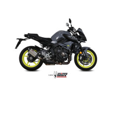 Глушник мотоцикловий Slip-On Line (Suono) MIVV для Yamaha MT-10 (16-22) срібний
