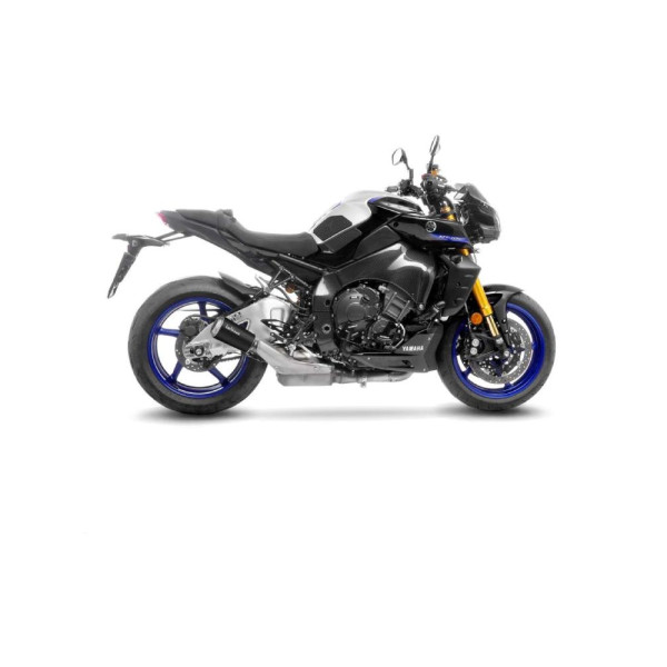 Вихлопна система LeoVince LV-10 Black Edition Yamaha MT-10/ FZ-10 (22-) нержавіюча сталь