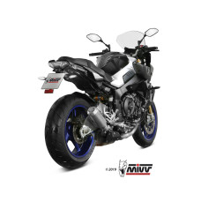 Глушник мотоцикловий Slip-On Line (MK3) MIVV для Yamaha MT-10 (16-22) срібний