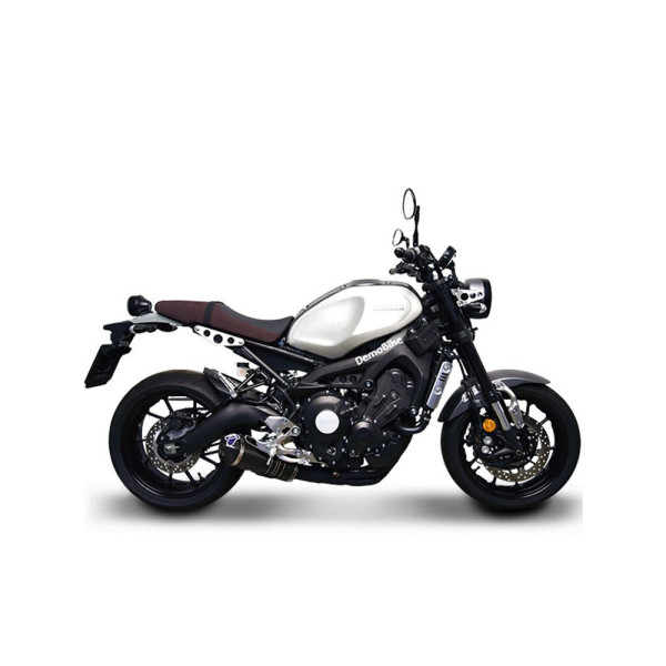 Вихлопна система 3x1 Termignoni Slip-On Total Black Edition для Yamaha MT09 (14-20), Yamaha XSR 900 (16-20)