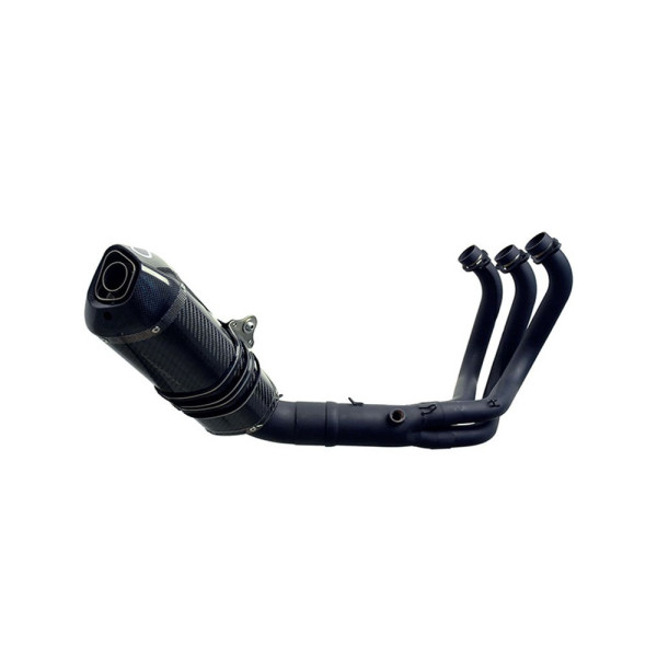Вихлопна система 3x1 Termignoni Slip-On Total Black Edition для Yamaha MT09 (14-20), Yamaha XSR 900 (16-20)