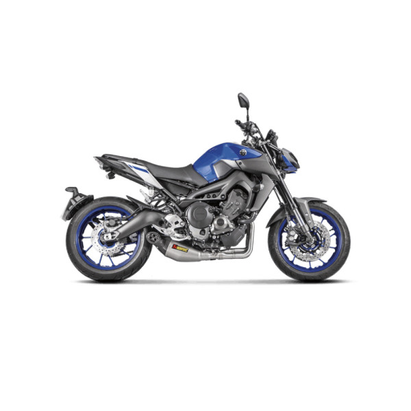 Повний вихлопний системи Akrapovič Racing Line Yamaha MT-09 (14-20)/ Tracer 900 (15-20)/ XSR 900 (16-21) титан/ вуглецеве волокно