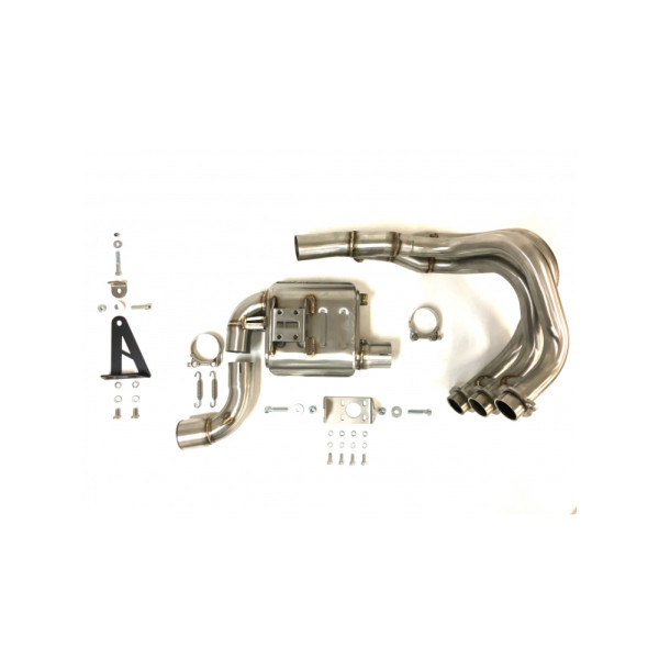 Повний вихлопний систем IXIL RACE XTREM BLACK, RB - Yamaha MT-09 13-20 / XSR 900 16-20