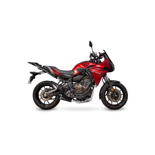 Повний вихлопний комплект LeoVince LV One Evo Carbon для Yamaha MT-07/FZ-07 17-20, XSR 700 16-20, Tracer 700 16-20, Tracer 700 GT 19-20