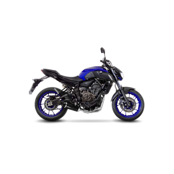 Повний вихлопний комплект LeoVince LV One Evo Carbon для Yamaha MT-07/FZ-07 17-20, XSR 700 16-20, Tracer 700 16-20, Tracer 700 GT 19-20