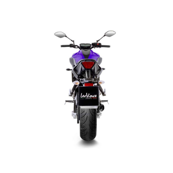 Повний вихлопний комплект LeoVince LV One Evo Carbon для Yamaha MT-07/FZ-07 17-20, XSR 700 16-20, Tracer 700 16-20, Tracer 700 GT 19-20