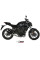 Повний вихлопний комплект (Delta Race) MIVV для Yamaha MT-07 / FZ-07 (14-20) чорний