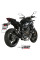 Повний вихлопний комплект (Delta Race) MIVV для Yamaha MT-07 / FZ-07 (14-20) чорний