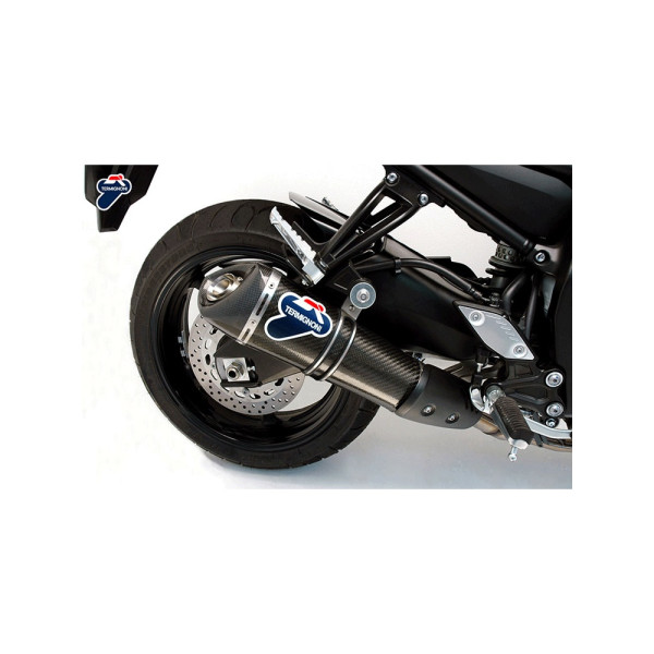 Глушник Termignoni Slip-On сталь INOX, вуглецеве волокно для Yamaha FZ8 (10-16)