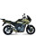 Глушники мотоциклові Slip-On (GP) MIVV для Yamaha TDM 900 (02-14) карбон