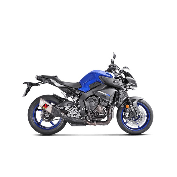 Глушник мотоцикловий Slip-On Line Титан Akrapović для Yamaha MT-10 / FZ-09 16-21