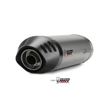 Вихлопні системи Slip-On Line (Oval) MIVV для Yamaha YZF R1 1000 (07-08) титанові
