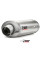 Вихлопні системи Slip-On Line (Oval) MIVV для Yamaha YZF R1 1000 (04-06) сріблясті