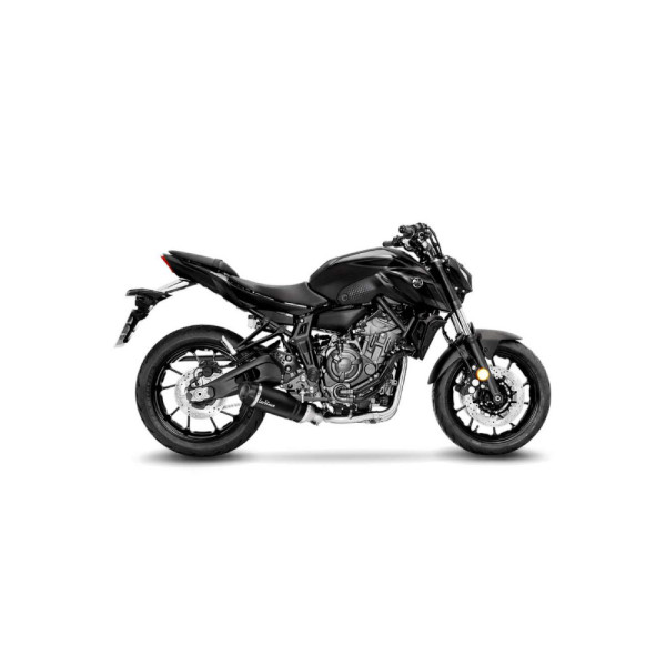 Повний вихлопний комплект LeoVince LV One Evo Вуглецевий, без гомологації для Yamaha MT-07 21-, YZF-R7 21-, XSR 700 21-