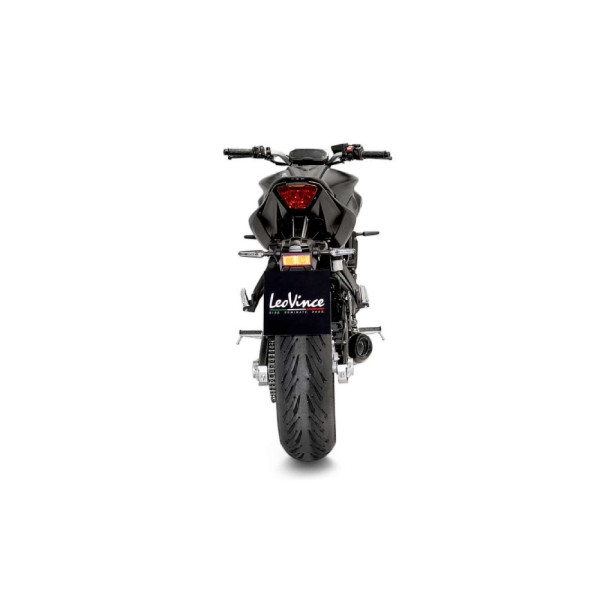 Повний вихлопний комплект LeoVince LV One Evo Вуглецевий, без гомологації для Yamaha MT-07 21-, YZF-R7 21-, XSR 700 21-