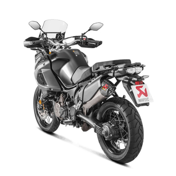Вихлопна система Slip-On Line Титан + Вуглецеве волокно Akrapović для Yamaha XT1200Z/E Super Tenere 10-20