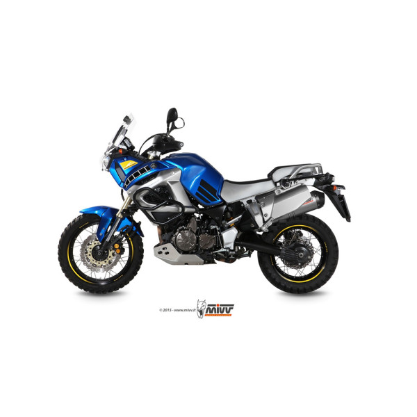 Глушник мотоцикловий Slip-On Line (Oval) MIVV для Yamaha XT1200Z Super Tenere (10-20) титановий
