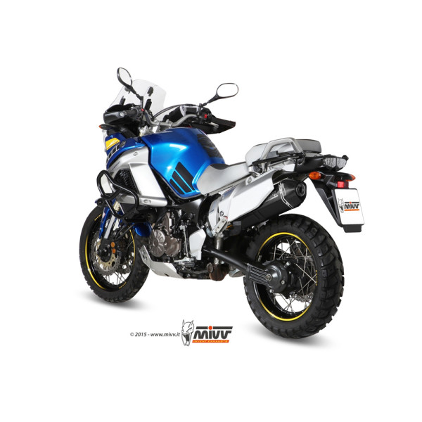 Глушник мотоцикловий Slip-On Line (Speed Edge) MIVV для Yamaha XTZ1200 Super Tenere (10-20) чорний