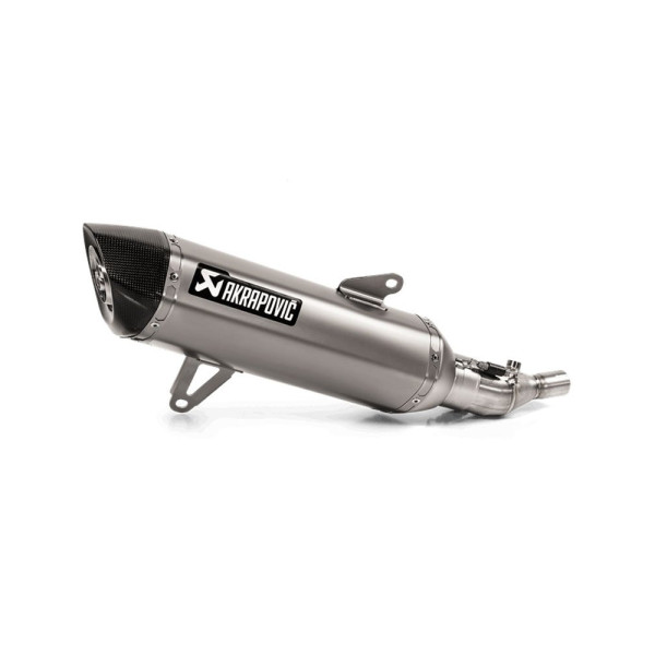 Глушник мотоцикловий Slip-On Line Нержавіюча сталь + Вуглецеве волокно Akrapović Yamaha Tricity 300 (20)