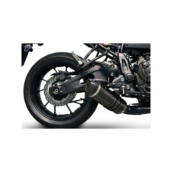 Вихлопна система 2x1 Termignoni Slip-On Total Black Edition для Yamaha MT07 (14-20), Yamaha XSR 700 (16-20)