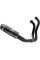 Вихлопна система 2x1 Termignoni Slip-On Total Black Edition для Yamaha MT07 (14-20), Yamaha XSR 700 (16-20)
