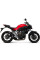 Вихлопна система 2x1 Termignoni Slip-On нержавіюча сталь для Yamaha MT07 (14-20), Yamaha XSR 700 (16-20)