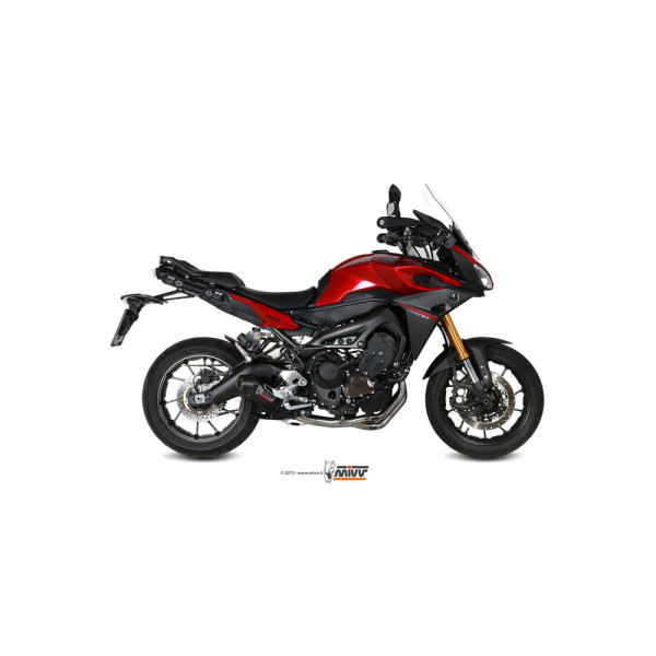Повний вихлопний система (Oval) MIVV для Yamaha Tracer 900 / GT / FJ-09 (13-20) карбон