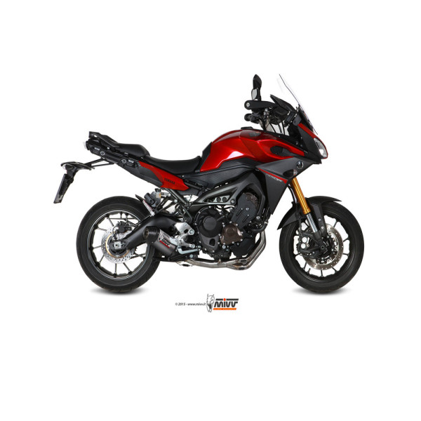 Повний вихлопний система (Oval) MIVV для Yamaha Tracer 900 / GT / FJ-09 (13-20) титановий