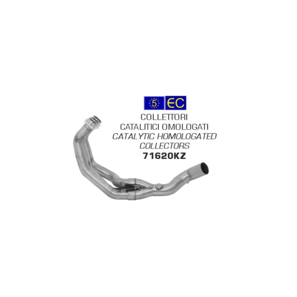 Випускний колектор Arrow з каталізатором - Yamaha MT-09 13-20//Yamaha MT-09 Tracer 15-20/Yamaha Tracer 900 GT 18-20