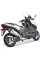 Повний вихлопний система Racing Line Титан + Вуглець Akrapović для Yamaha T-MAX 17-19