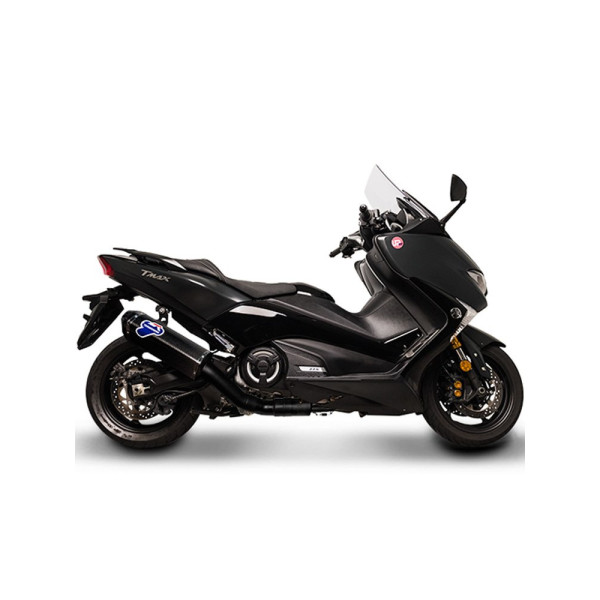 Вихлопна система 2x1 Termignoni Slip-On Full Black Edition для Yamaha T-Max 530 (17-19)