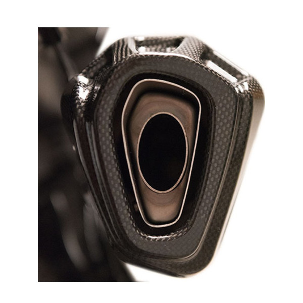 Вихлопна система 2x1 Termignoni Slip-On Full Black Edition для Yamaha T-Max 530 (17-19)