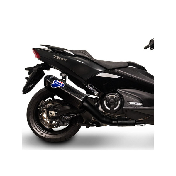 Вихлопна система 2x1 Termignoni Slip-On Full Black Edition для Yamaha T-Max 530 (17-19)