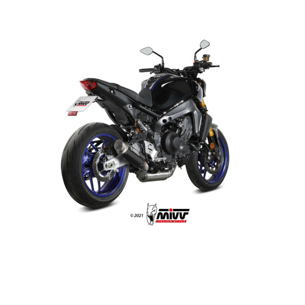 Повний вихлопний система (GP Pro) MIVV для Yamaha MT-09 / FZ-09 (21-) карбон